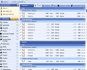 SBO Bet Sportwettangebot